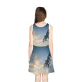 Girls' Sleeveless Sundress with Soaring Eagle