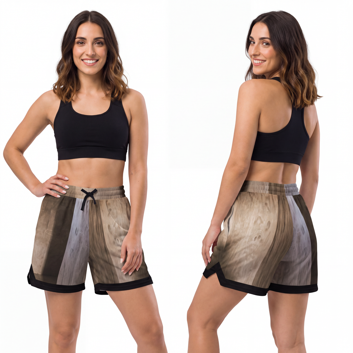 Basketball Rib Shorts - Shadows of the Citadel moody... |...