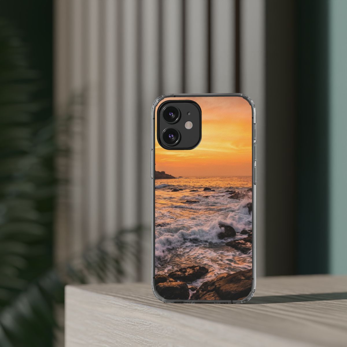 Clear Impact-Resistant Cases - Clear Phone Case - Golden...