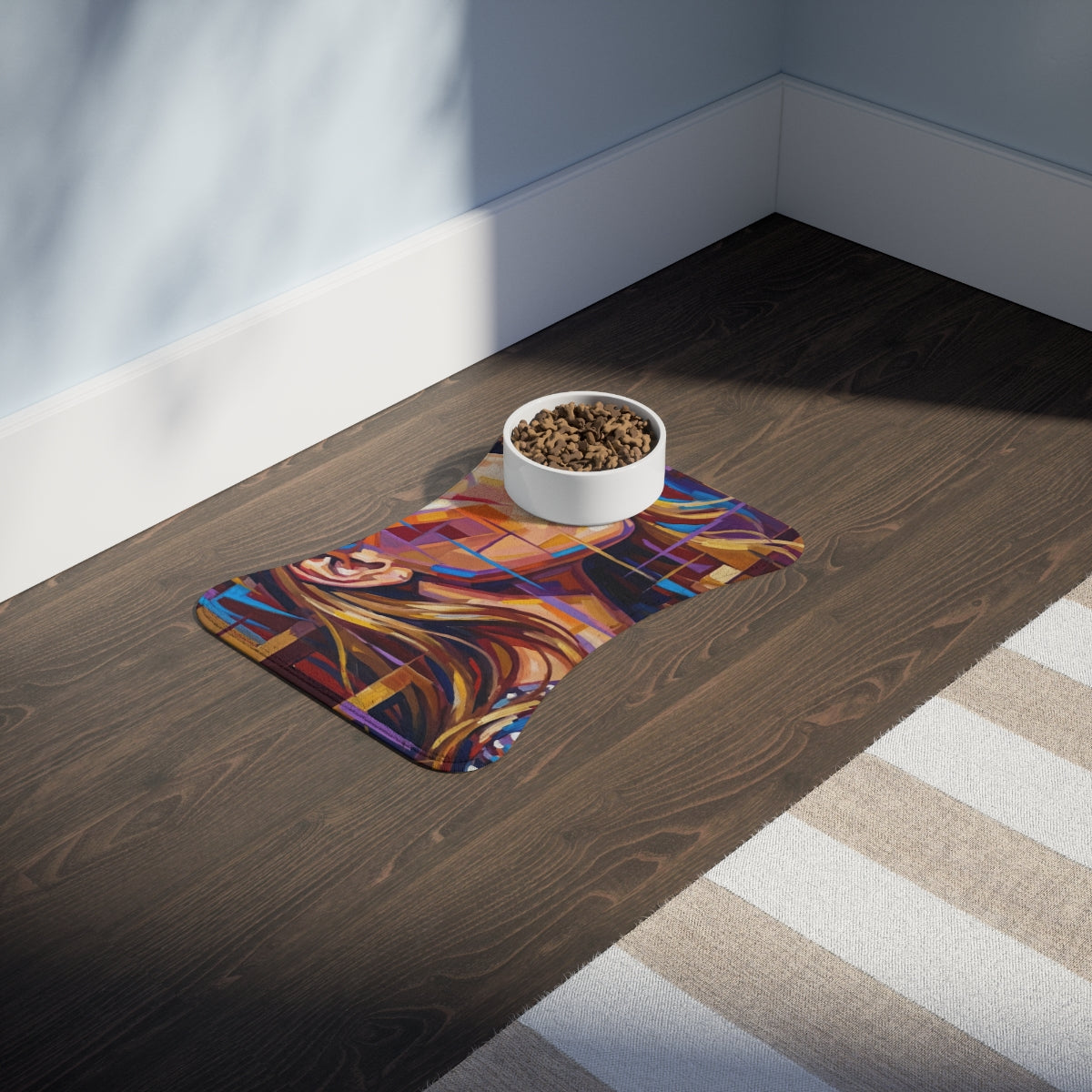 Pet Feeding Mat - Shattered Elegance | Echovira Gallery
