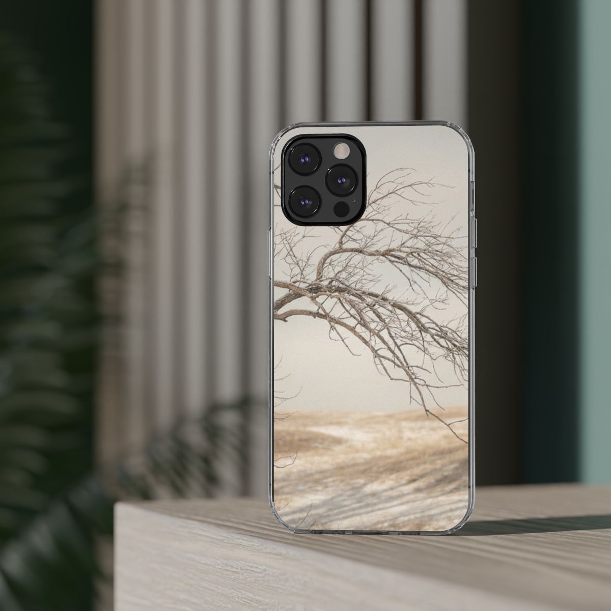 Clear Impact-Resistant Cases - Clear Phone Case - Winter...