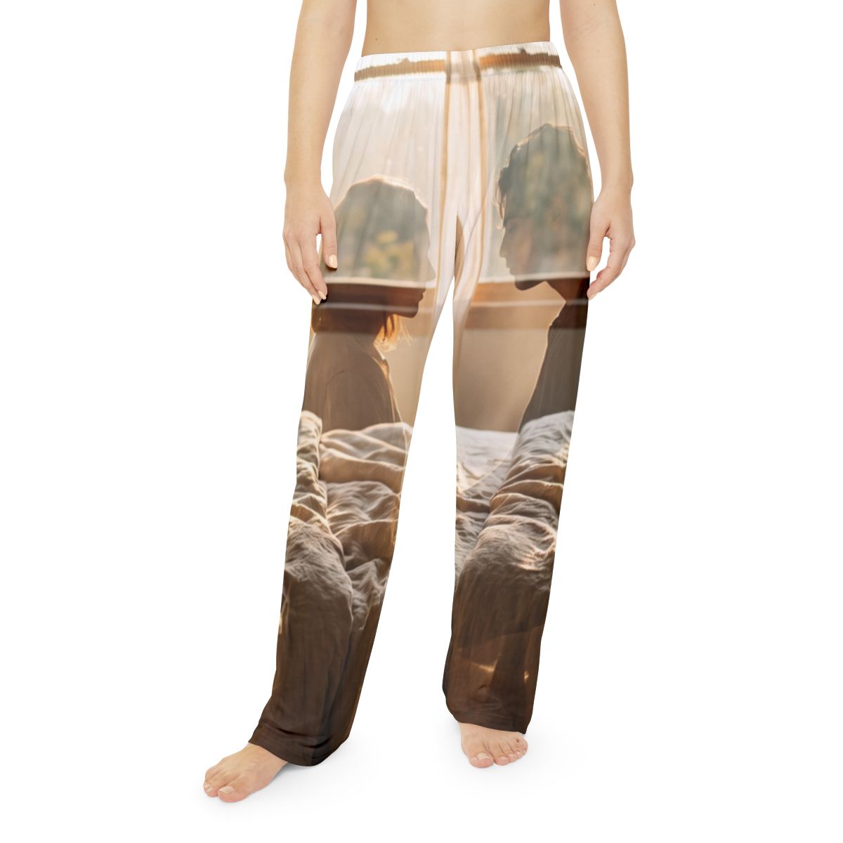 Women's Pajama Pants - Fleeting Echoes - Golden Hour... |...