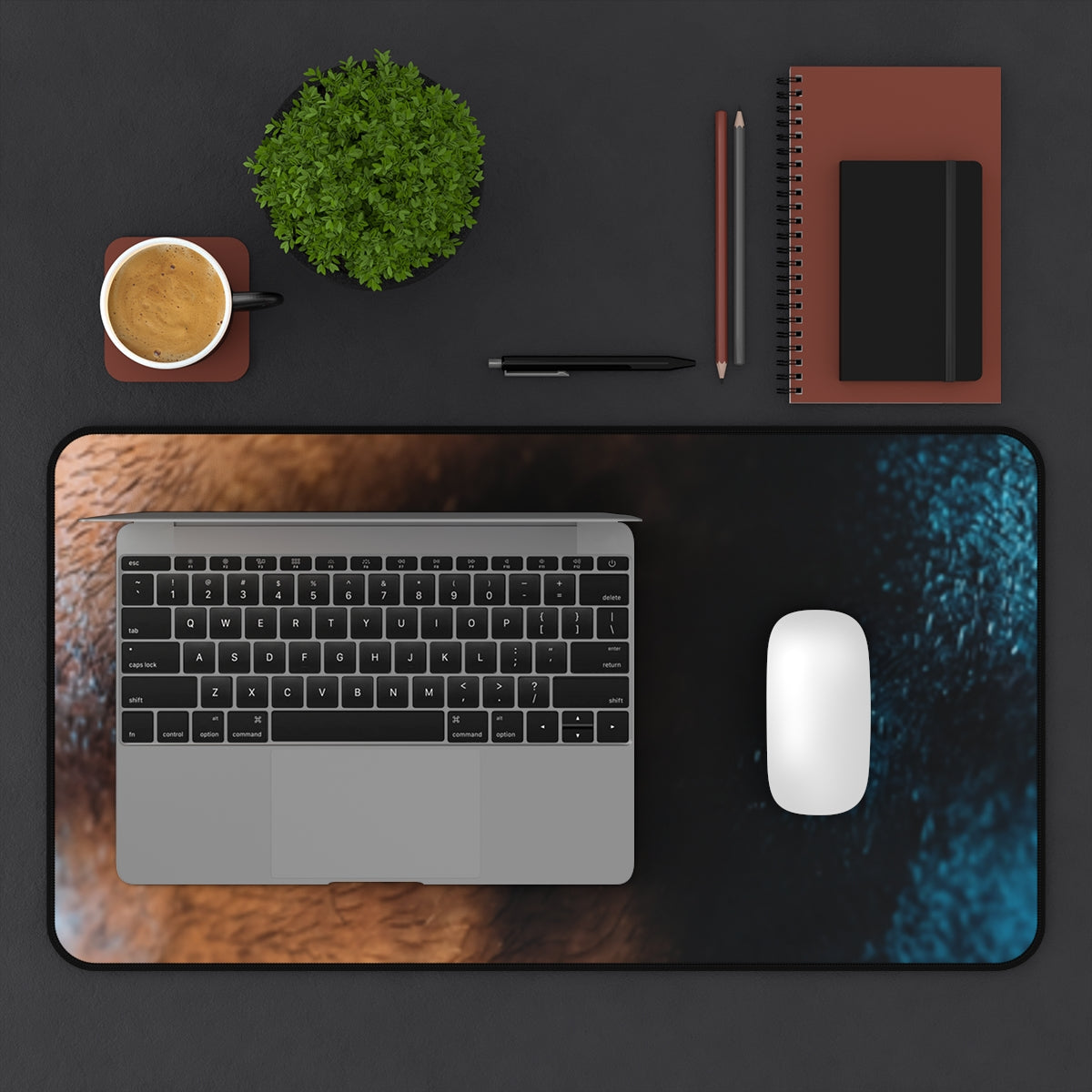 Desk Mat - Neon Edge Workstation