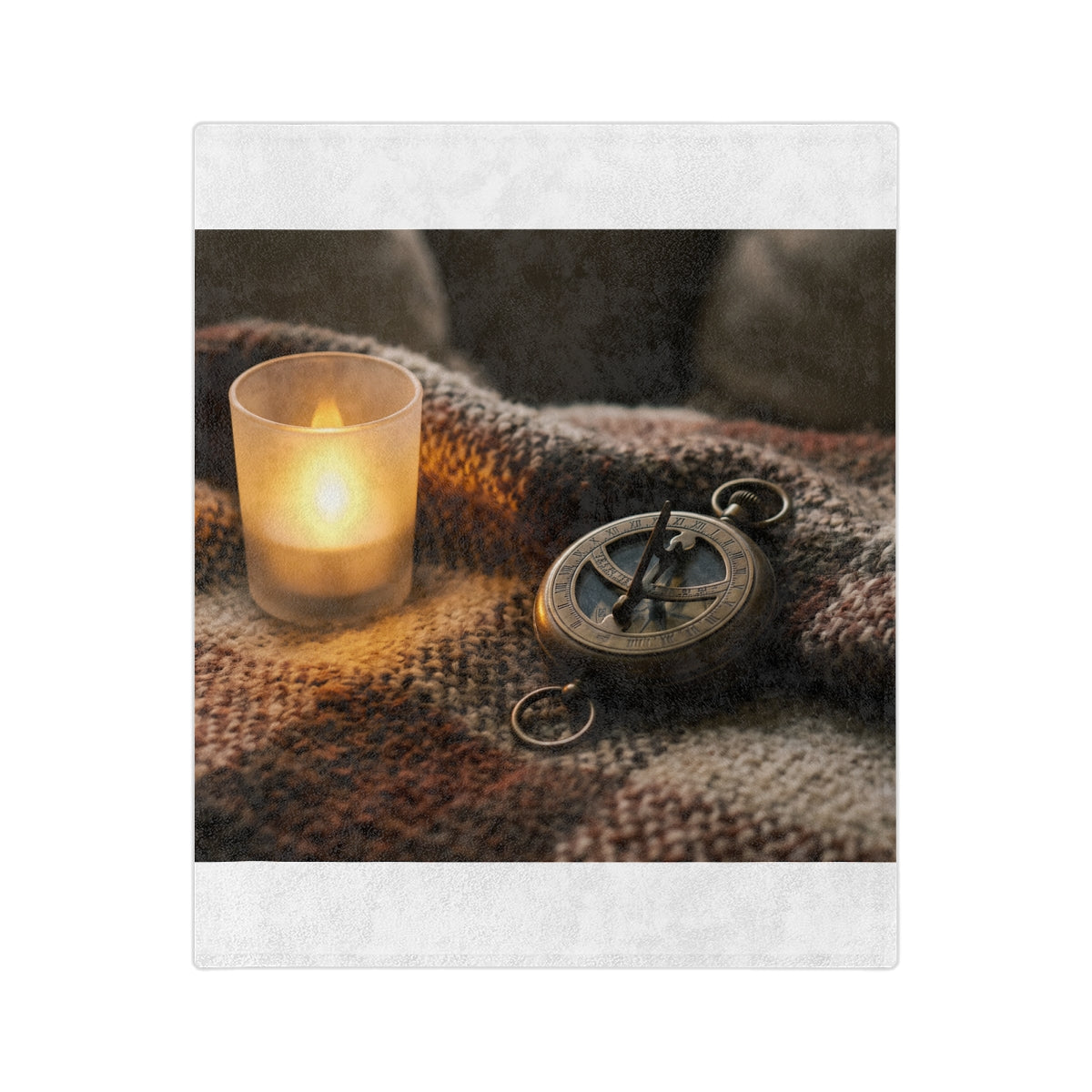 Velveteen Blanket - Hearthside Warmth | Echovira Gallery