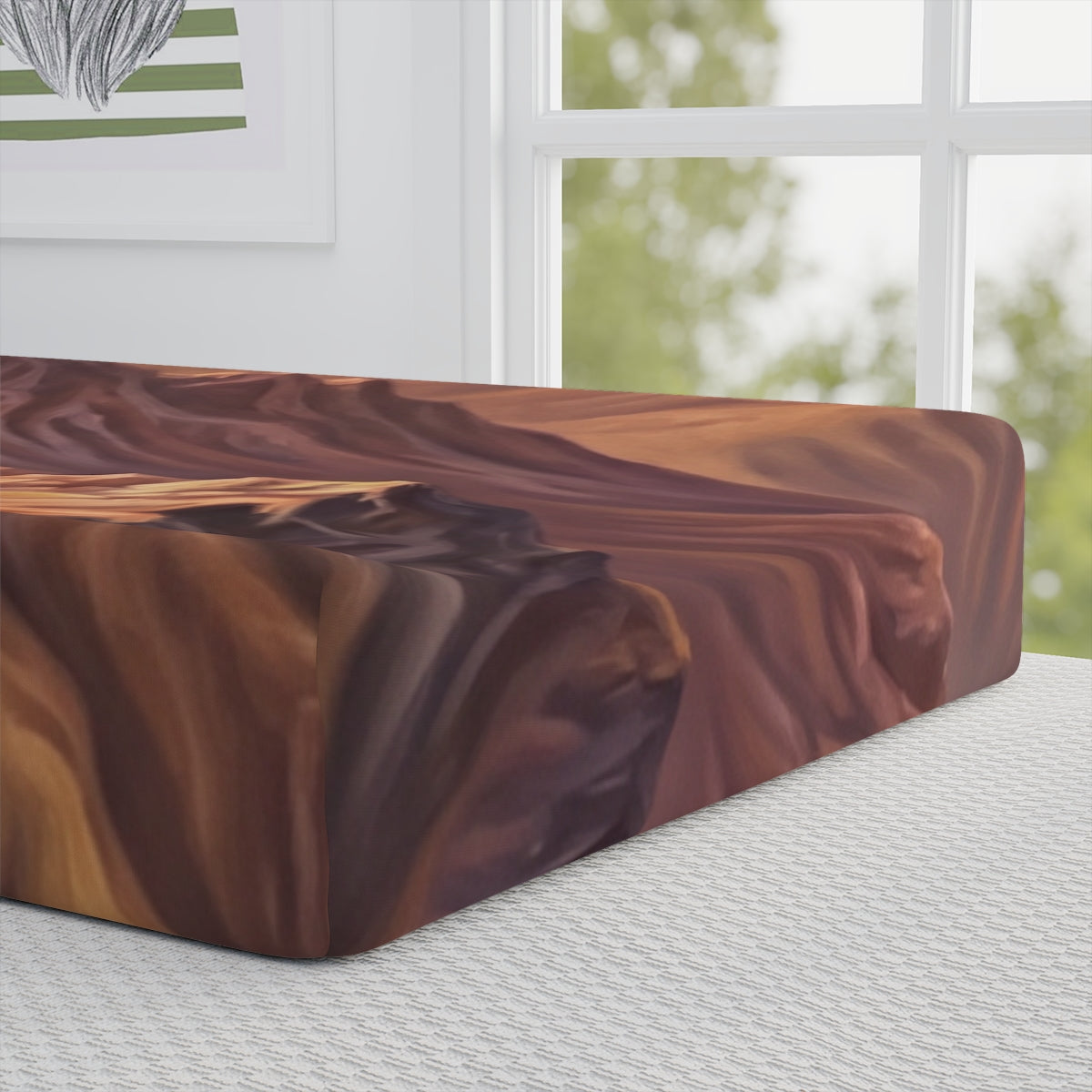 Desert Canyon Sunset Baby Changing Pad Cover