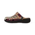 Kids' Clogs with Modernist Hand Graphic