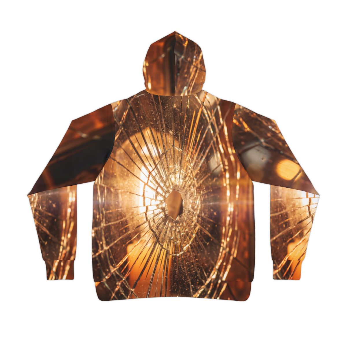 Athletic Hoodie - Cinematic Shattered Vibe