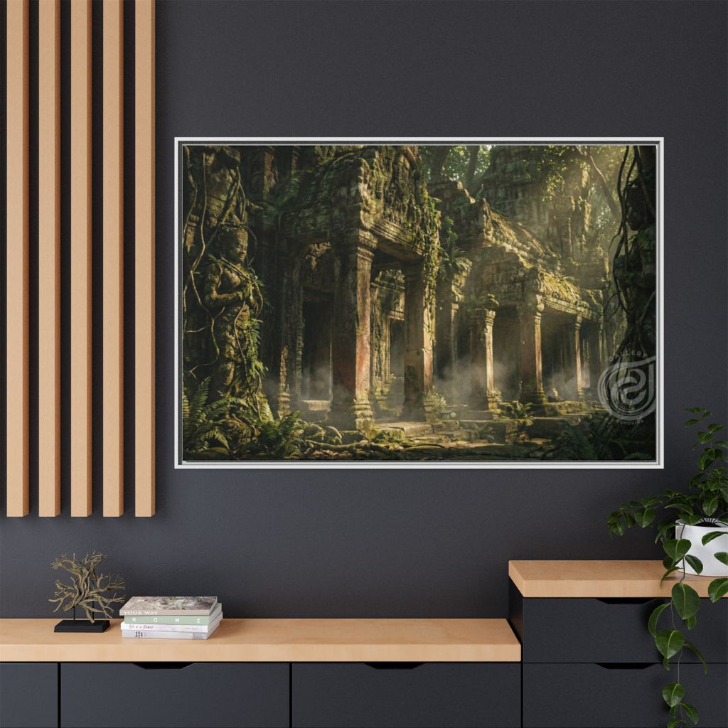 Matte Canvas Framed - Ancient Sanctuary (10×8, 12×9, 14×11...