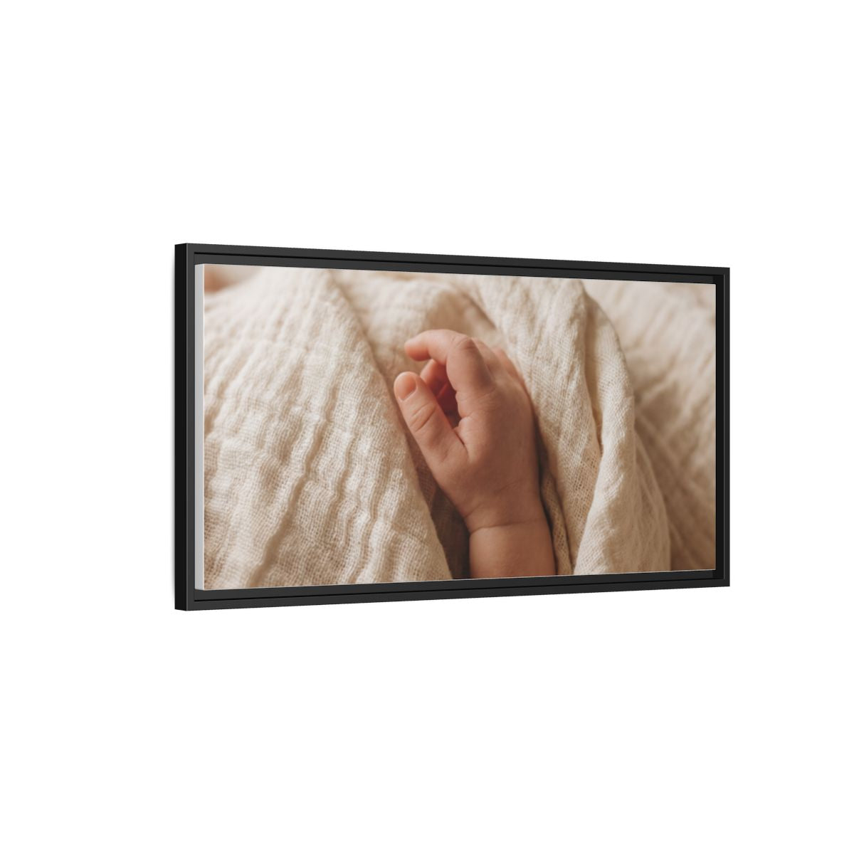Framed Canvas - Minimalist Decor — Black / 1.25"