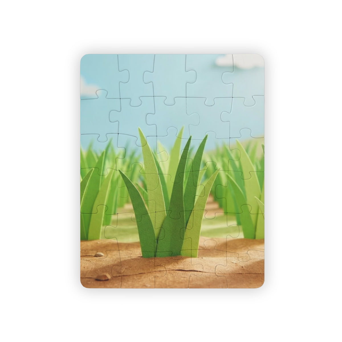 Kids' 30-Piece Puzzle - Paper Meadow | Echovira Gallery