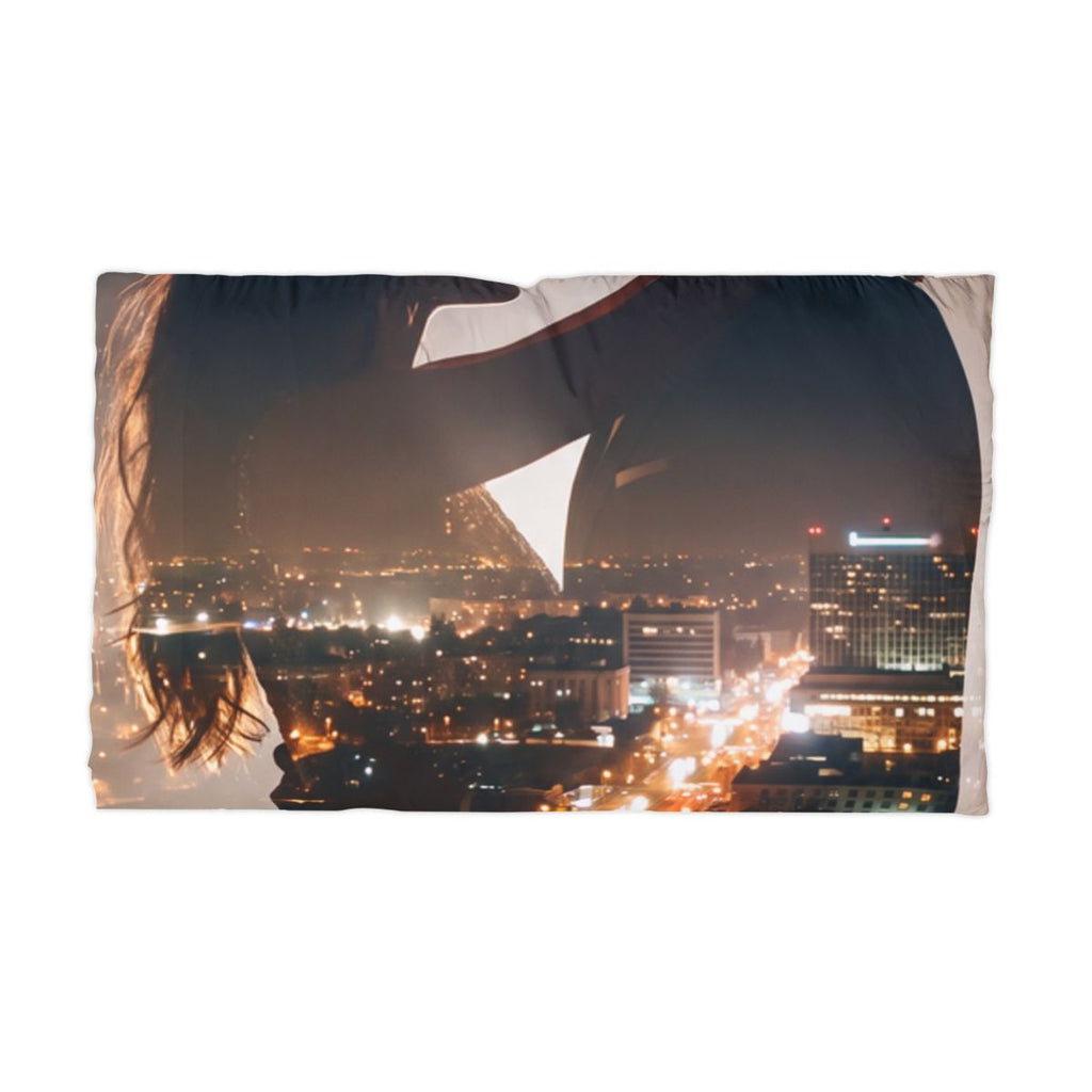 Microfiber Pillowcase - Midnight City Romance | Echovira...