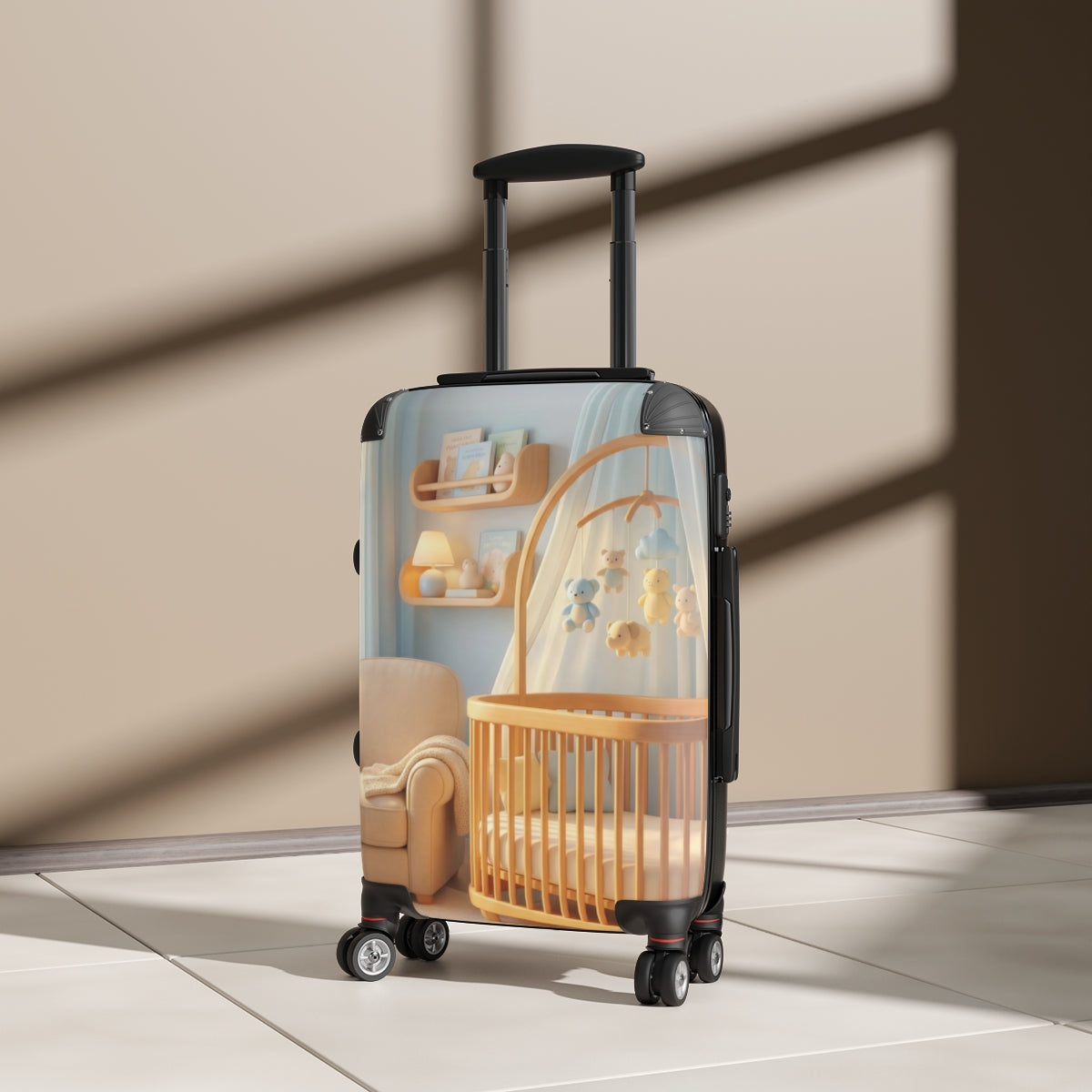 Serene Journey Suitcase - Aesthetic Travel
