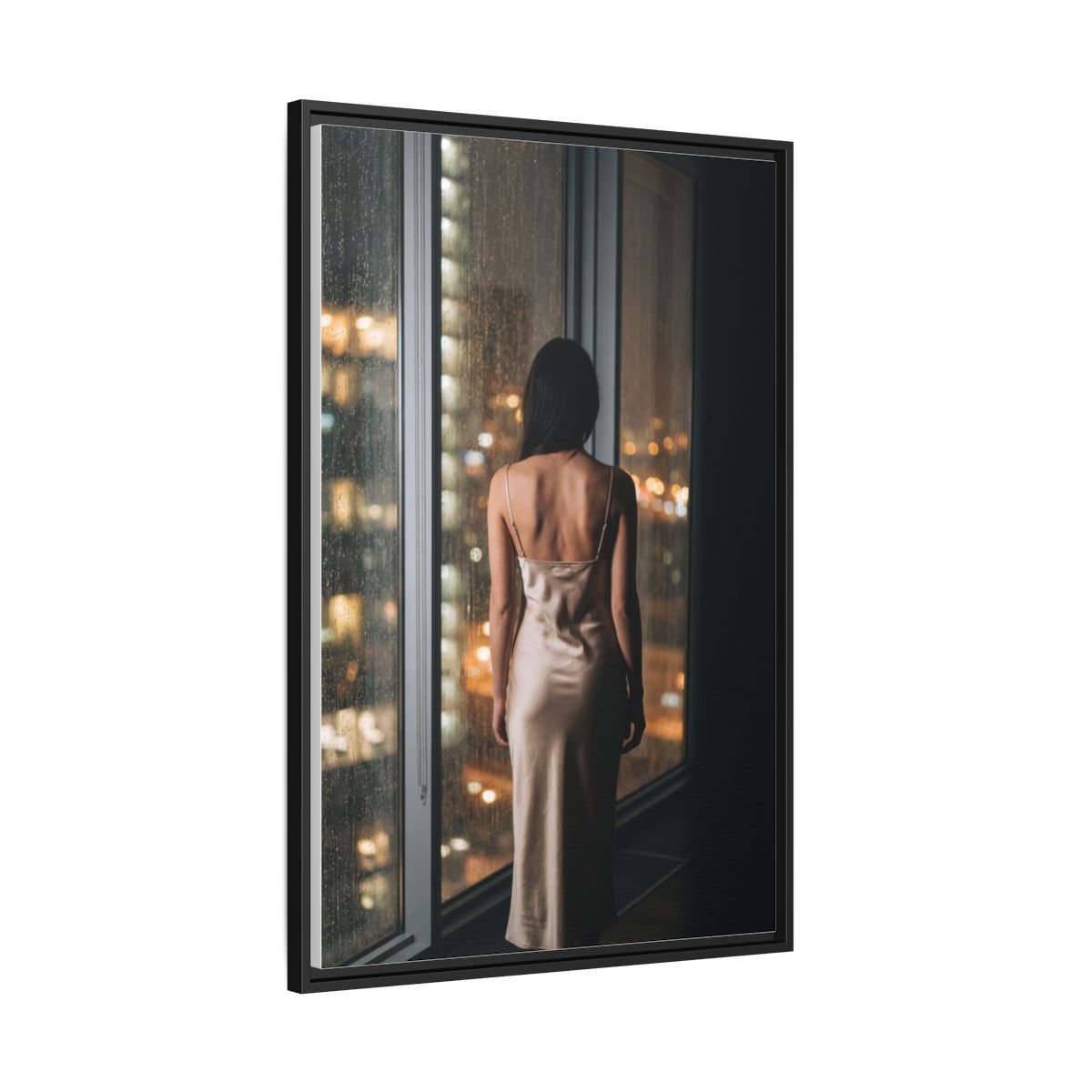 Framed Matte Canvas - Cinematic Nights