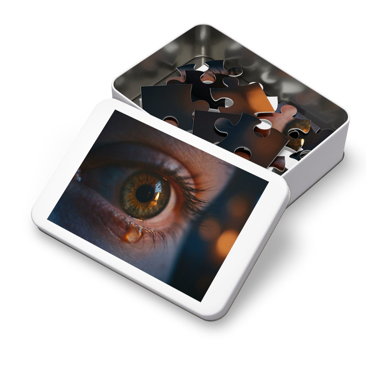 Jigsaw Puzzle with Tin - Luminous Tear