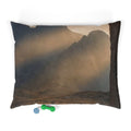 Pet Bed - Mystic Monolith Ancient Persian Mountain Art |...
