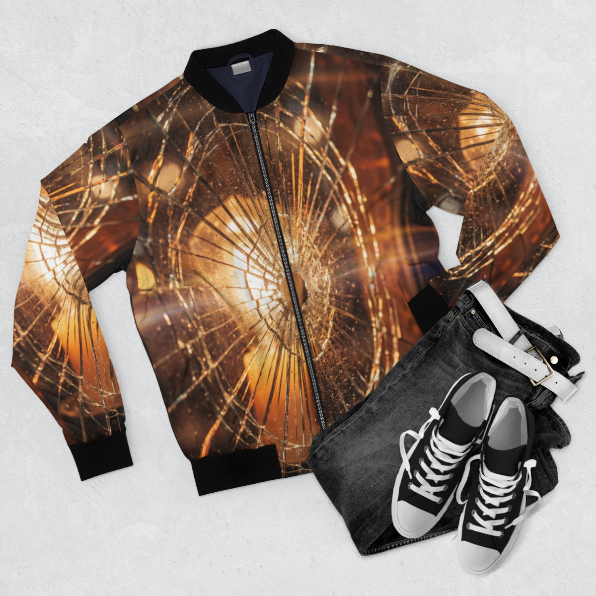Men's Bomber Jacket - Cinematic Edge