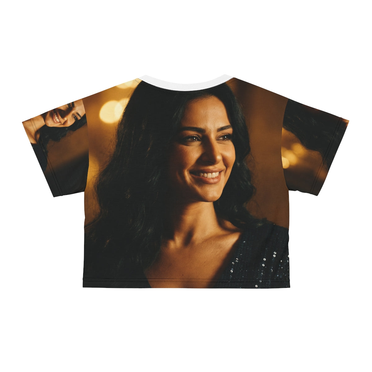 Crop Tee - Night Luxe Aesthetic