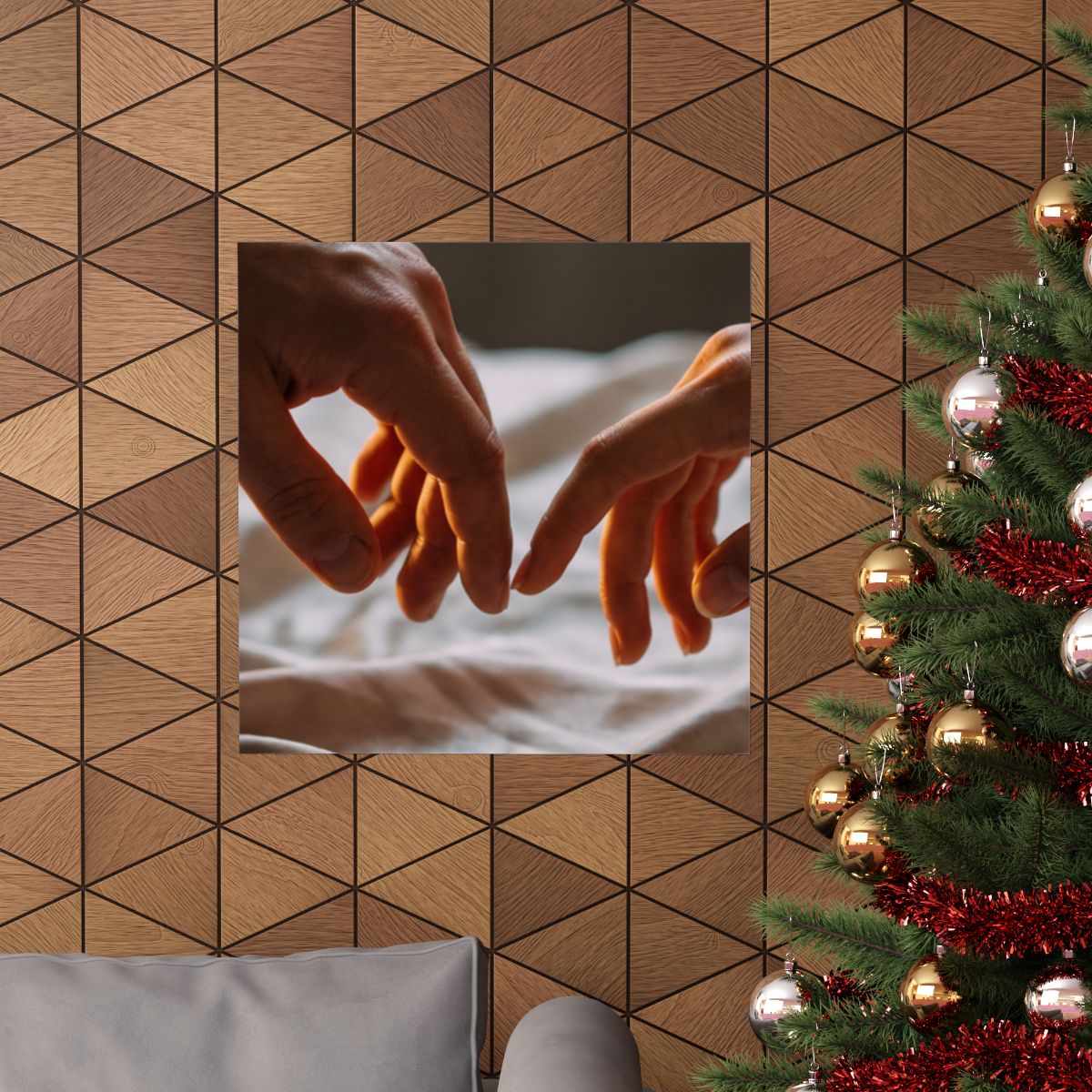 Matte Vertical Posters - Tender Touch (8×10 & 36×54) |...