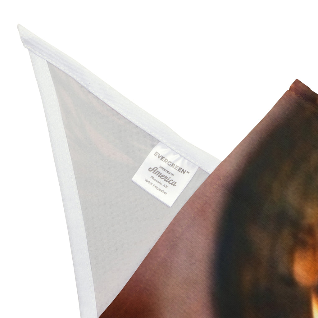 Pet Bandana - Amber Iris Reflection Fine Art Print |...