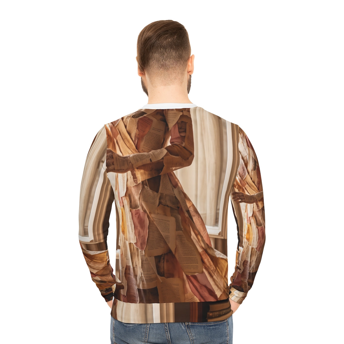 Men's Lightweight Sweatshirt - Paper Dreams | Echovira...