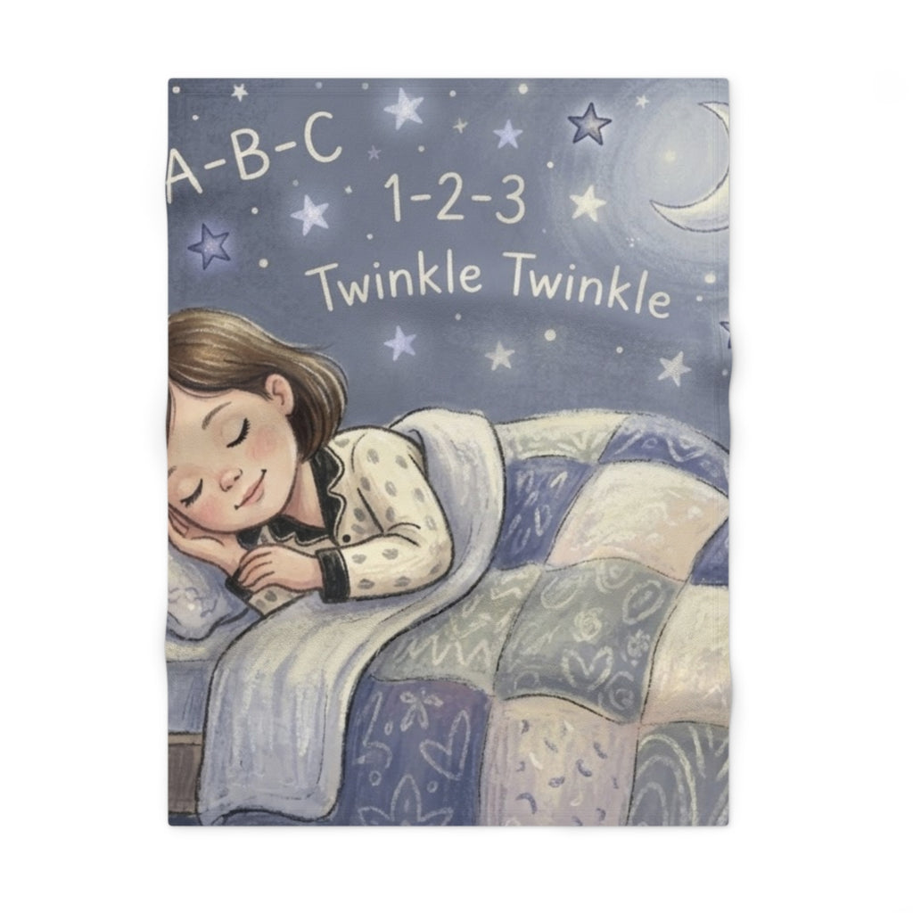 Soft Fleece Baby Blanket - Twinkle Slumber | Echovira...