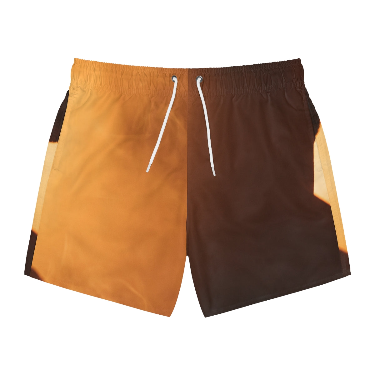 Swim Trunks - Golden Hour Silhouette Art | Echovira Gallery
