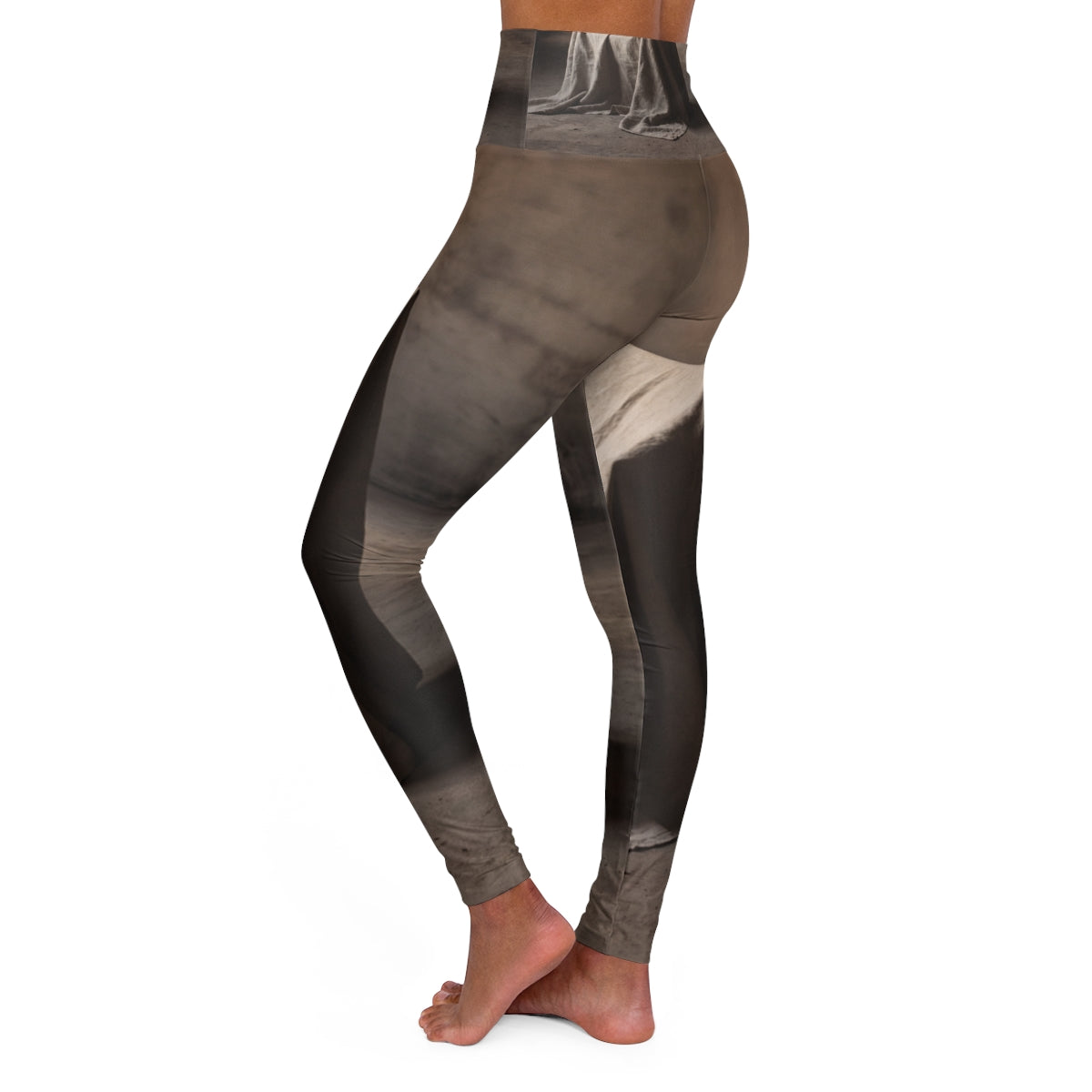 Yoga Leggings - Wabi-Sabi Minimalist Form