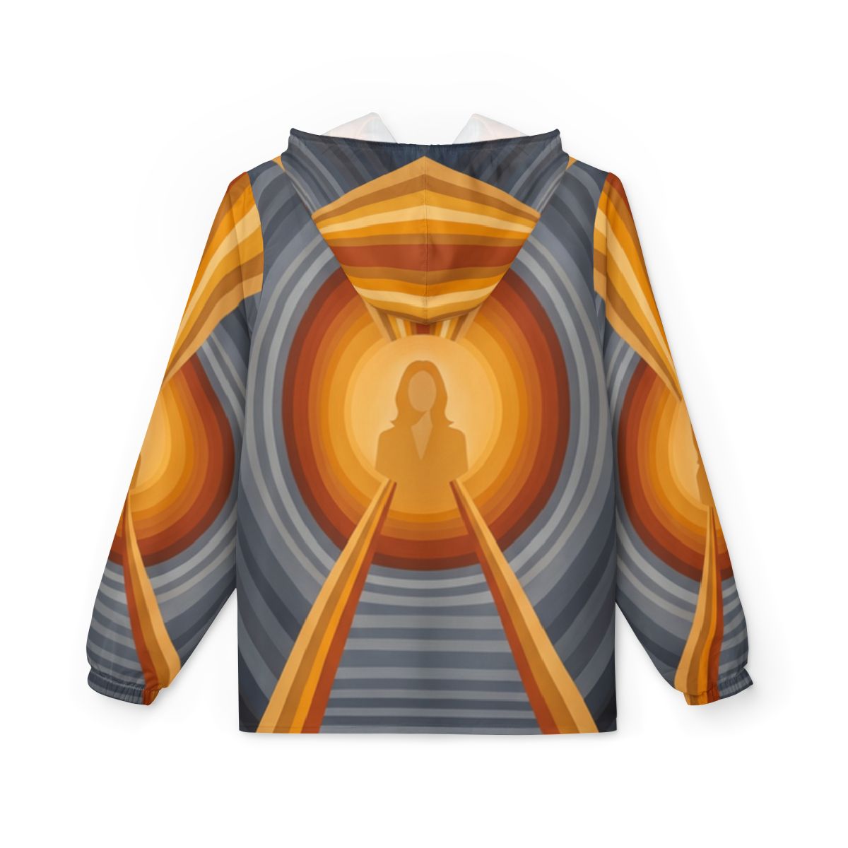 Windbreaker Jacket - Radiant Horizon | Echovira Gallery