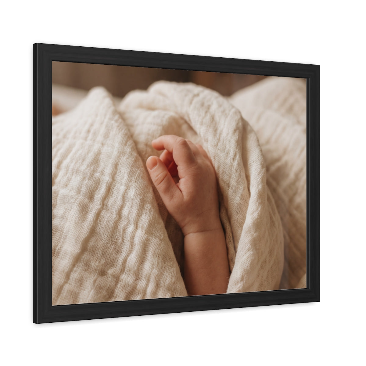 Framed Poster Wall Art - Boho Nursery — Landscape