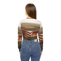 Women's Long Sleeve V-neck Shirt - The Infinite Touch |... |...