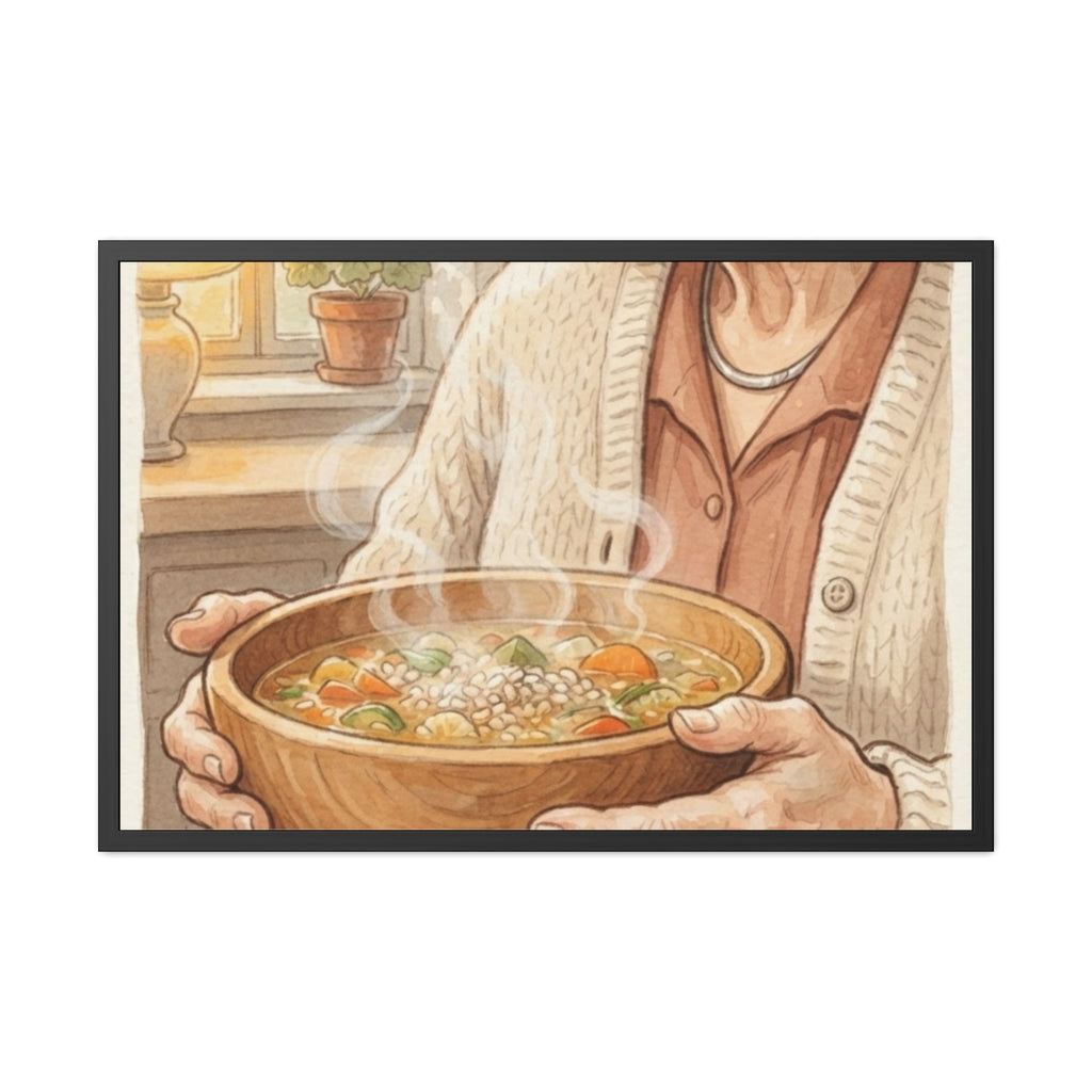Framed Poster - Warmth for the Soul — Landscape (10×8, 12×8...