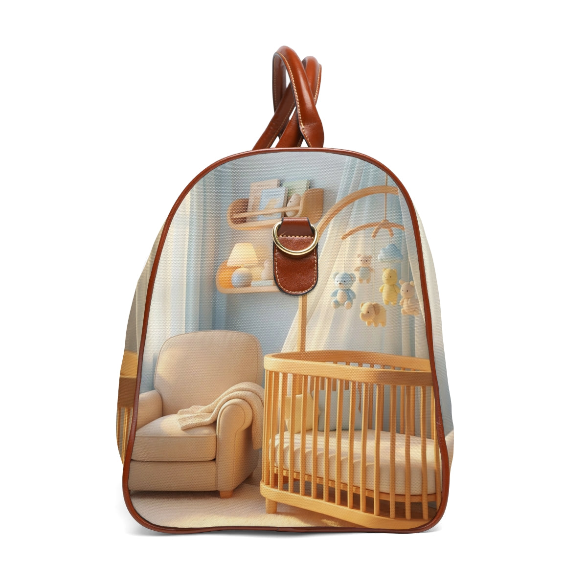 Serene Waterproof Travel Bag - Soft Blue