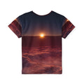 Sporttrikot Kinder Mars-Sonnenaufgang Sci-Fi