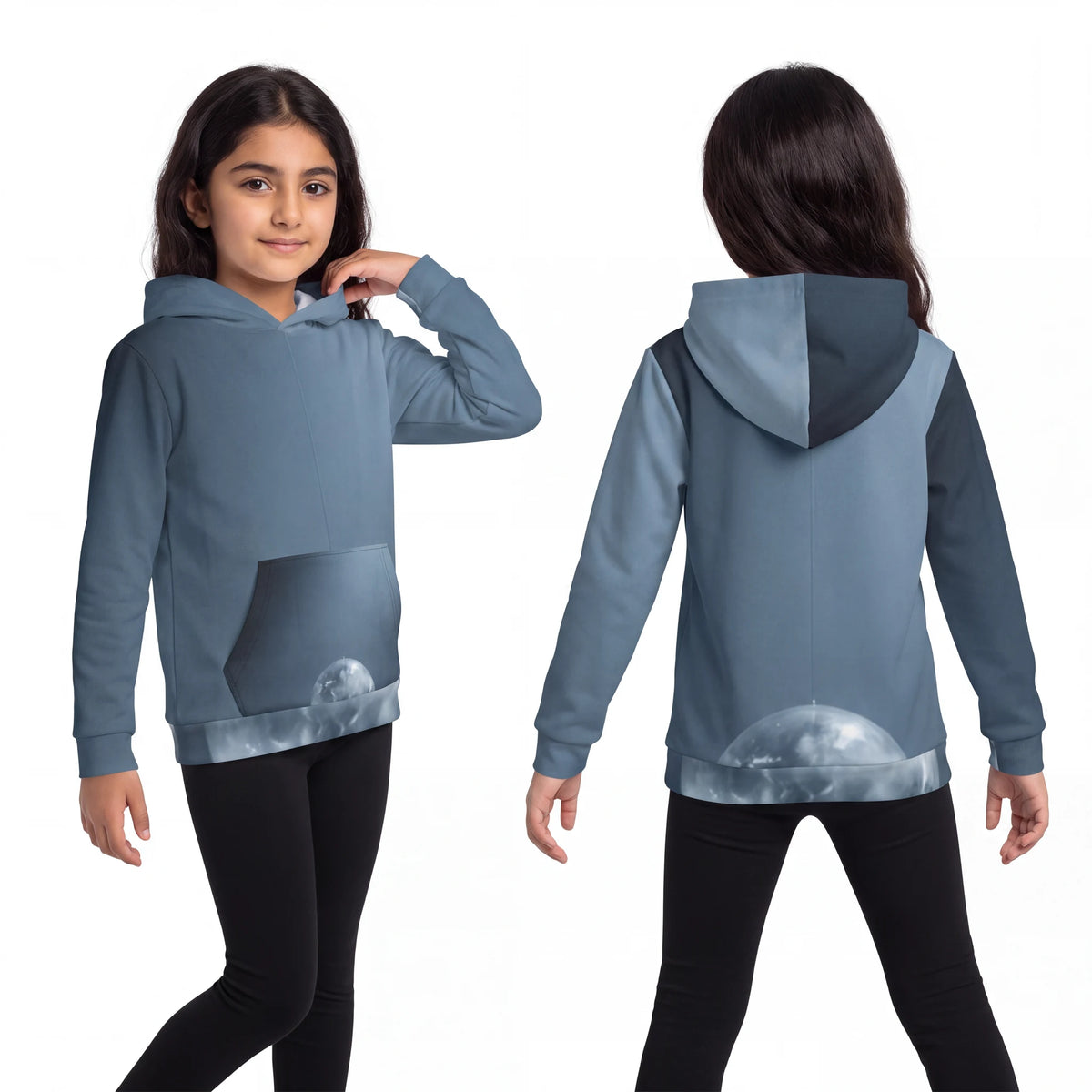 Children's Hoodie Brutalist Monolith Art