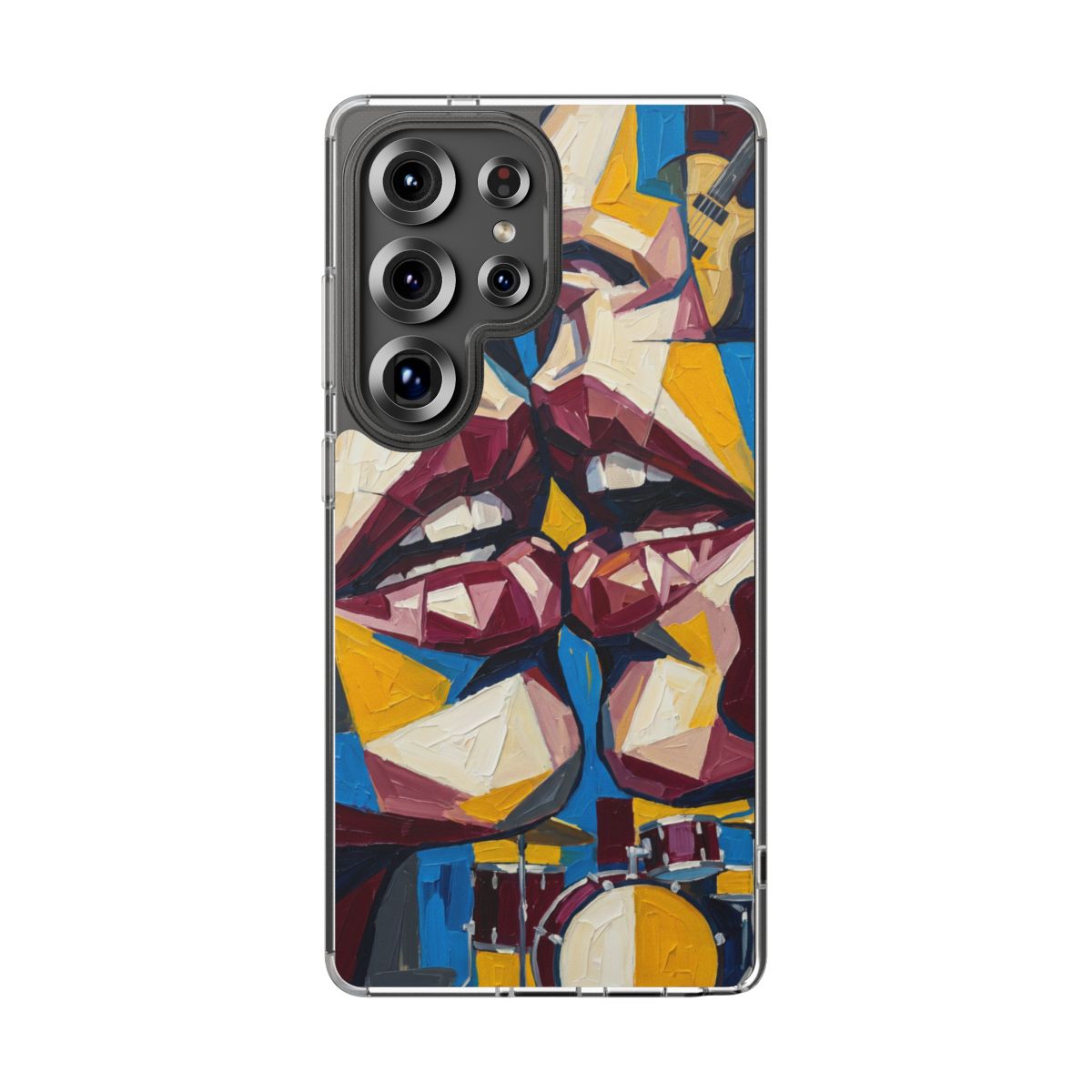 Clear Impact-Resistant Cases - Clear Phone Case - Electric...