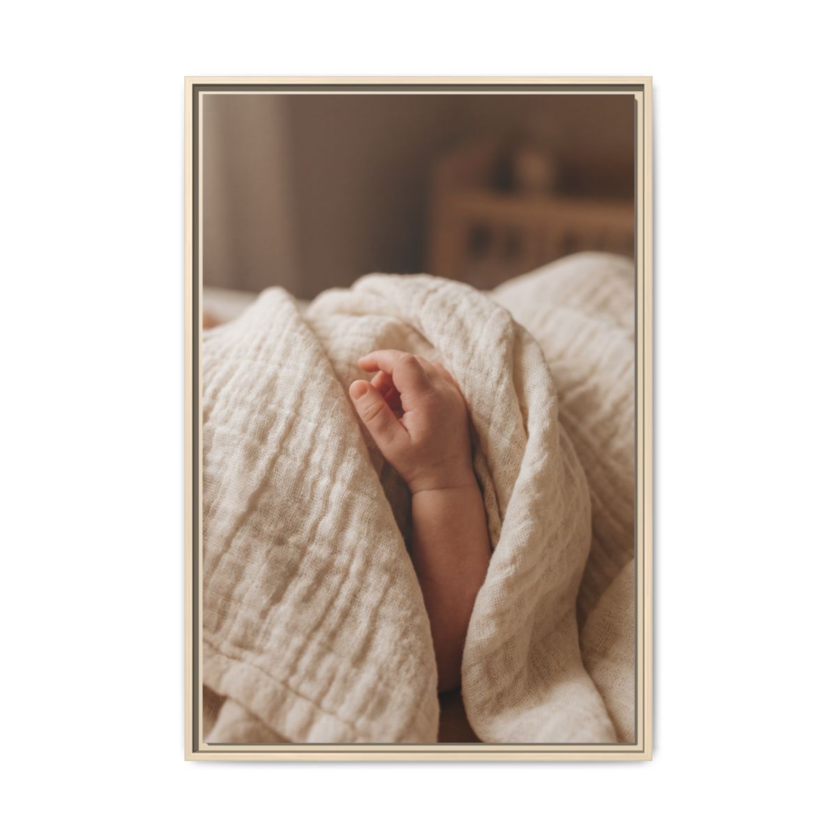 Framed Matte Canvas - Gentle Focal Point