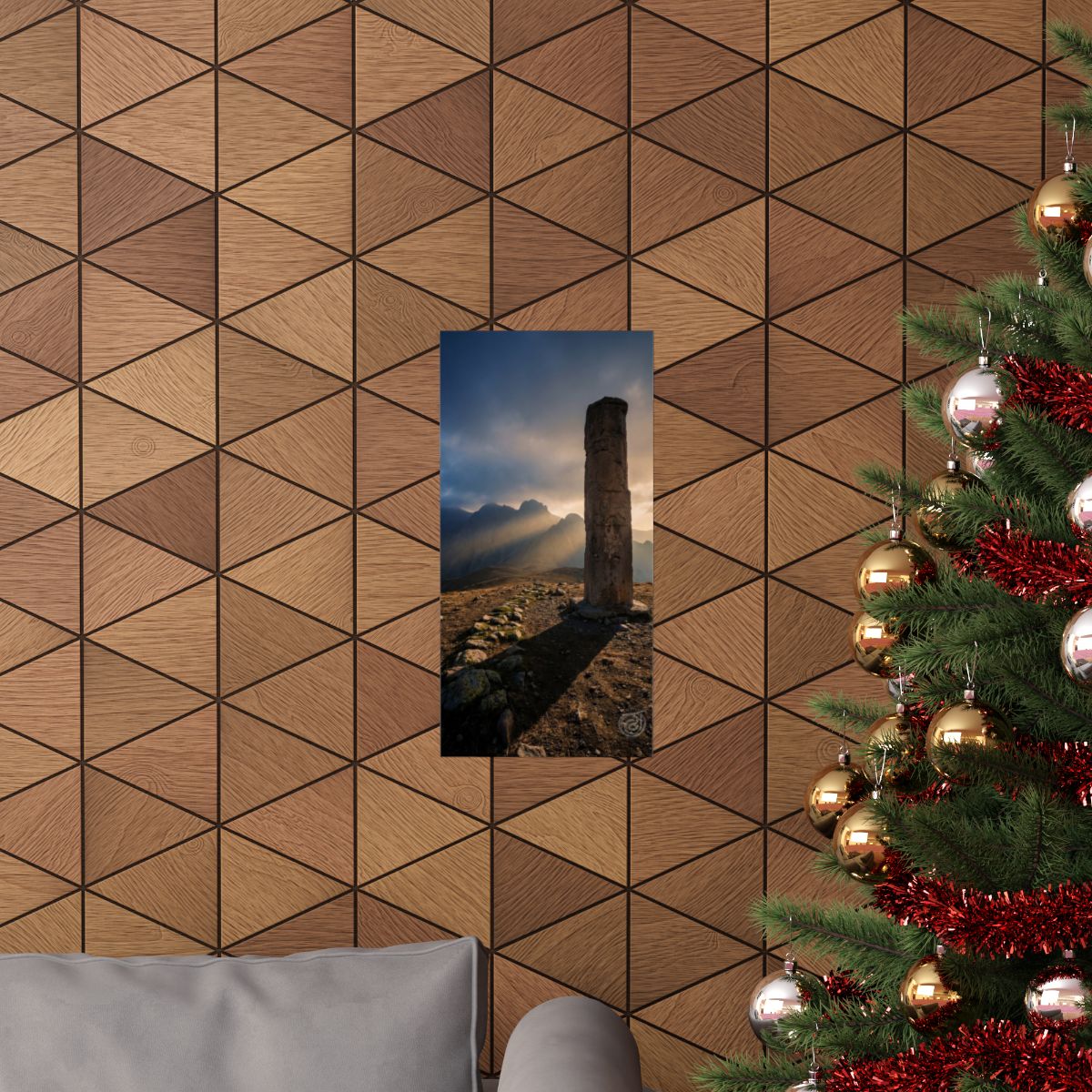 Matte Vertical Posters - Mystic Monolith Ancient Persian......