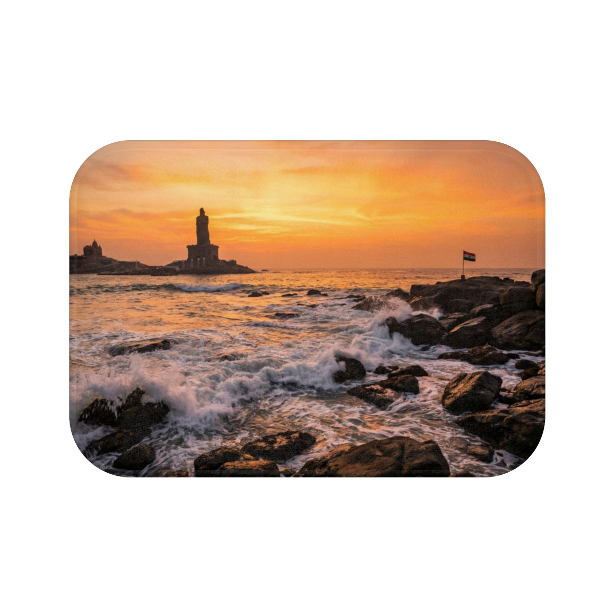 Bath Mat - Coastal Sunrise Sanctuary