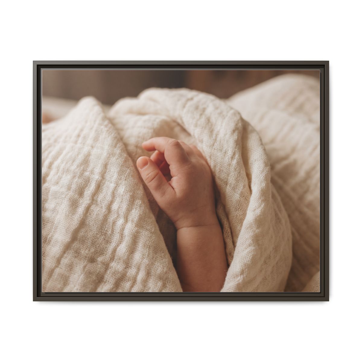 Framed Matte Canvas - Neutral Nursery
