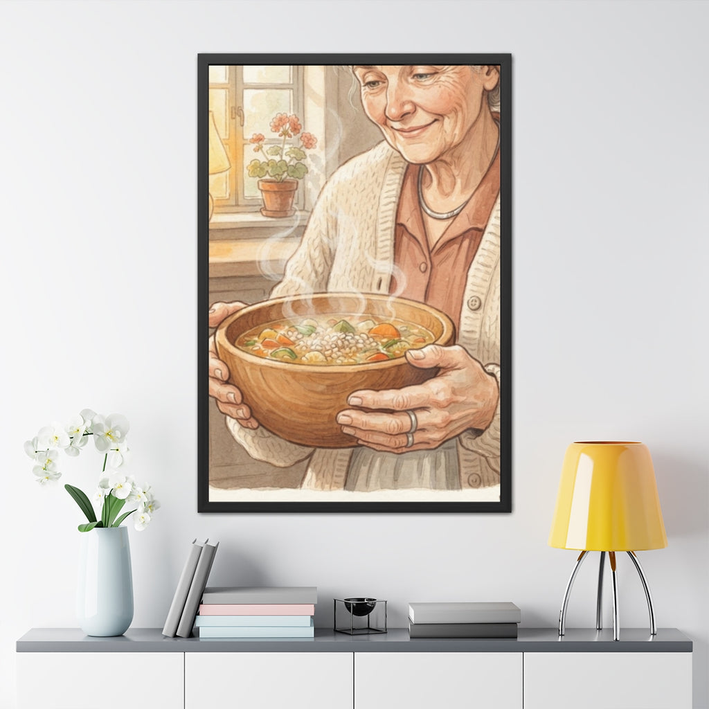 Framed Poster - Warmth for the Soul — Portrait (8×12, 9×11...