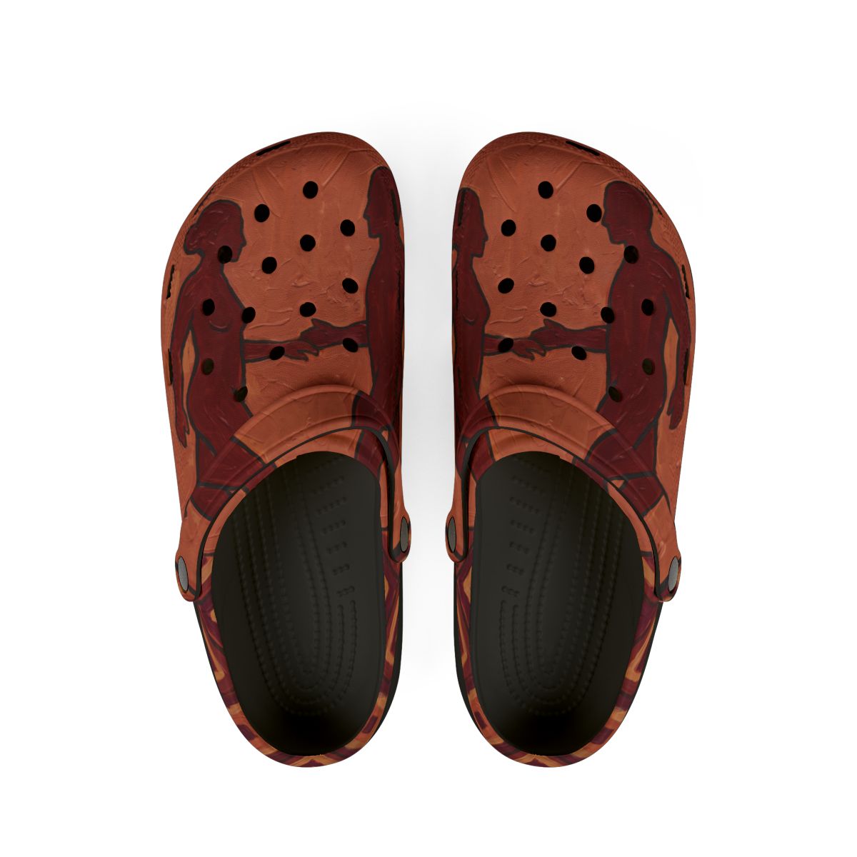 EVA Foam Shoes - Terracotta Antiquity | Echovira Gallery