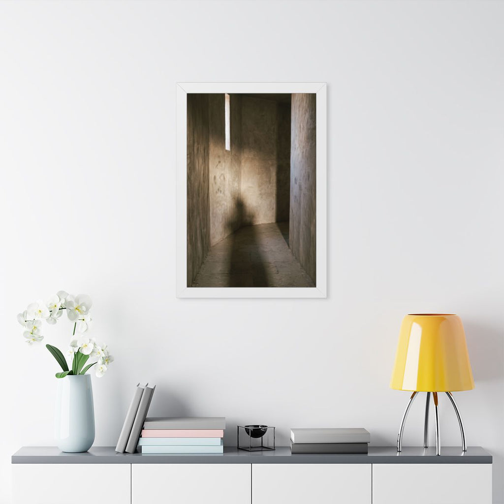 Framed Vertical Poster - Shadows of the Citadel moody... |...