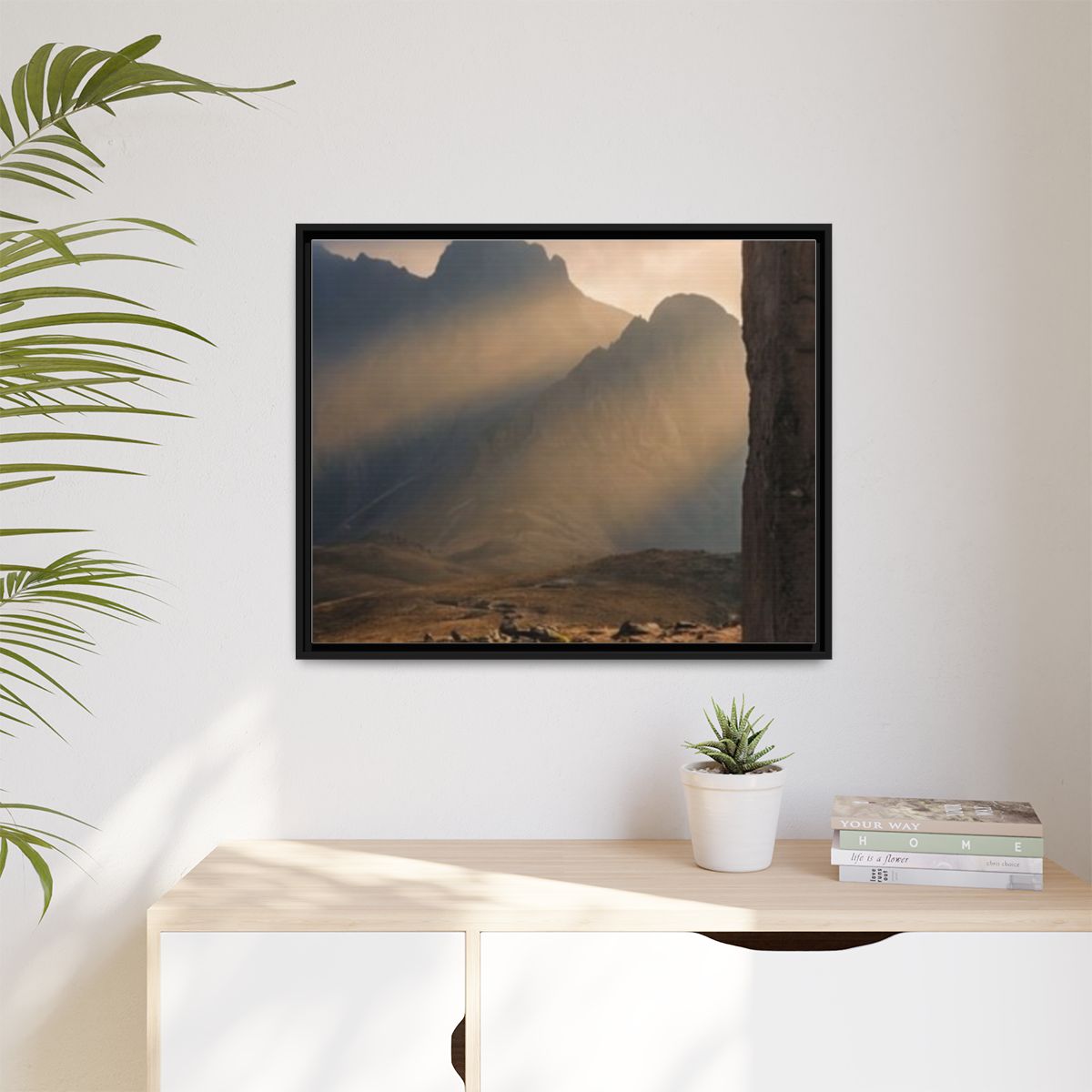 Matte Canvas, Framed - Mystic Monolith Ancient Persian... |...