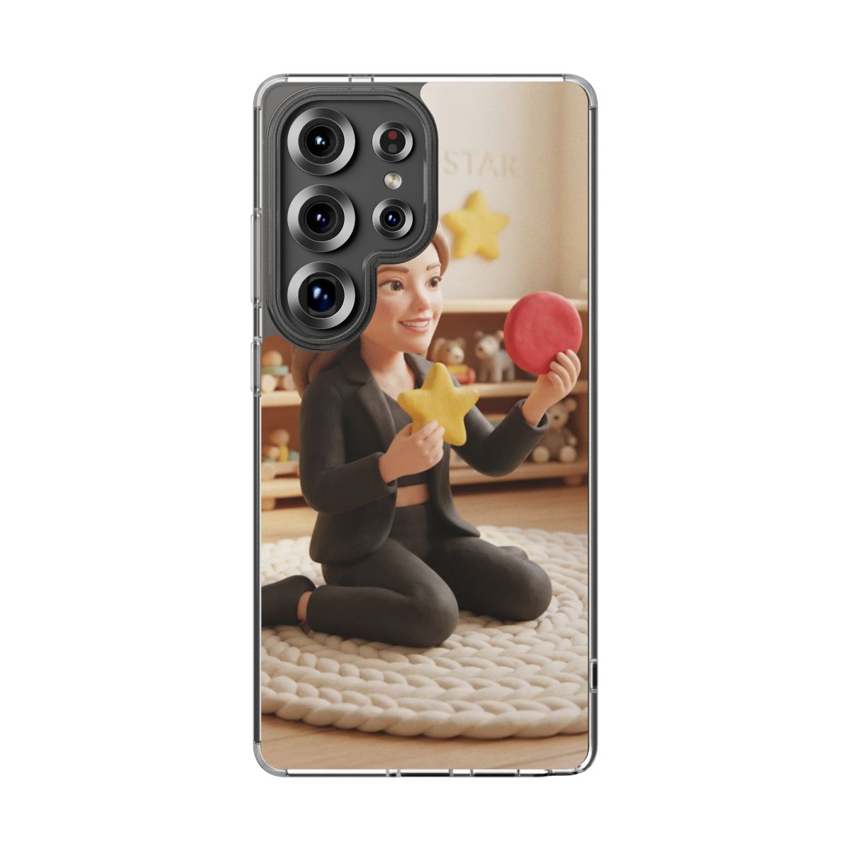 Clear Impact-Resistant Cases - Clear Phone Case - Sculpted...