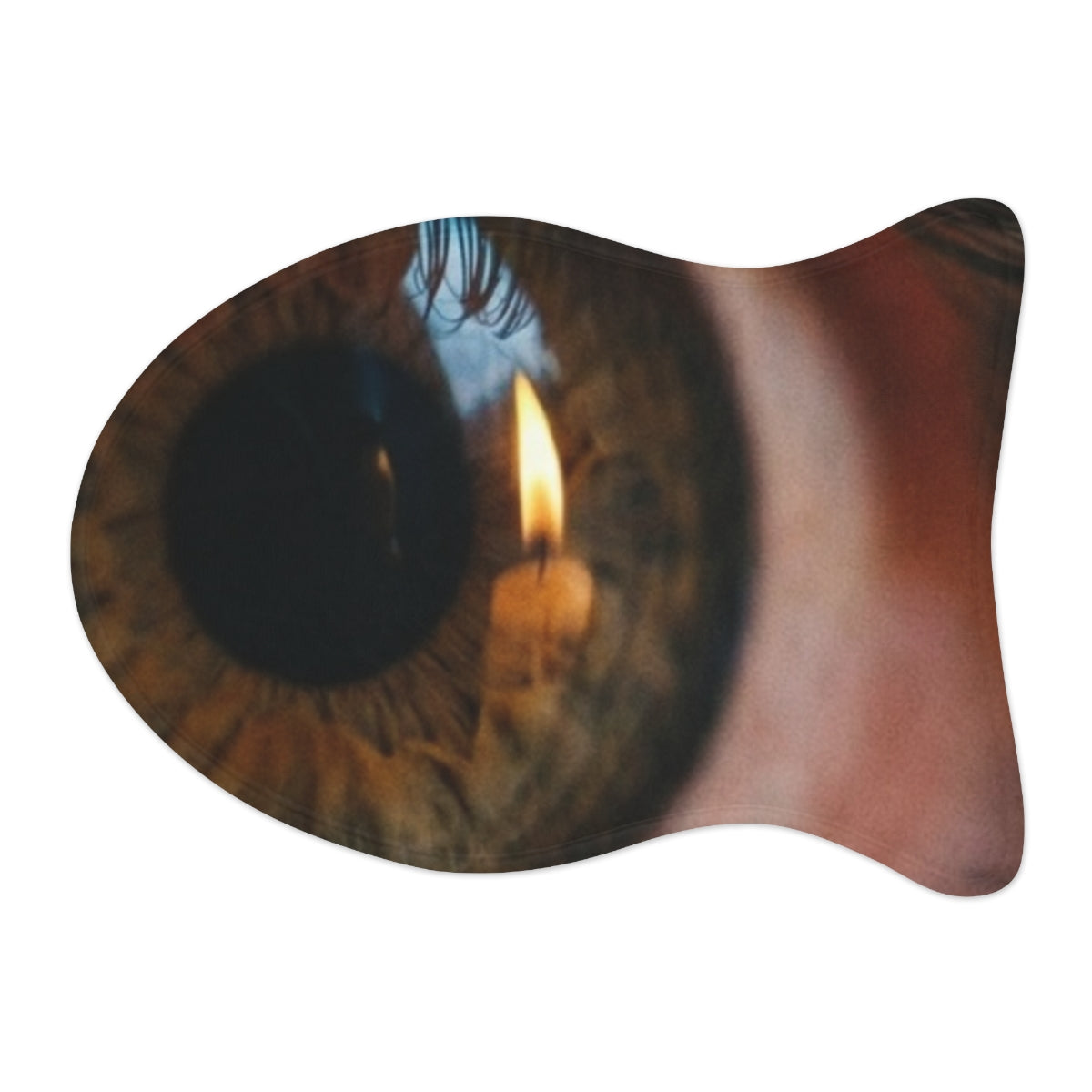 Pet Feeding Mats - Amber Iris Reflection Fine Art Print |...