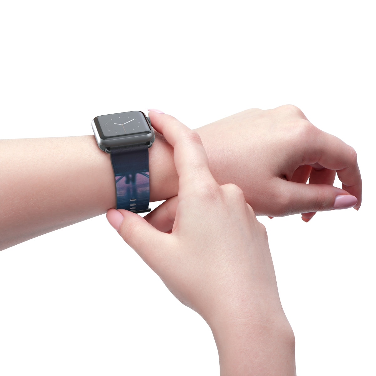 Apple Watch Band - Cyber Stream | Echovira Gallery