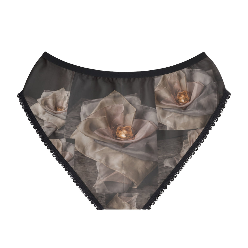 Women's Briefs - Amber Bloom Intimate Art | Echovira Gallery