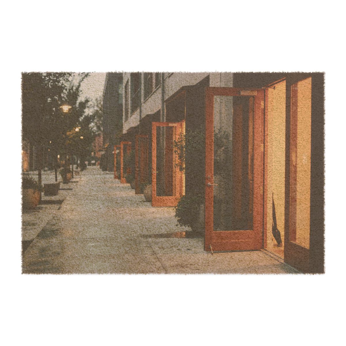 Doormat - Twilight Promenade Welcome | Echovira Gallery