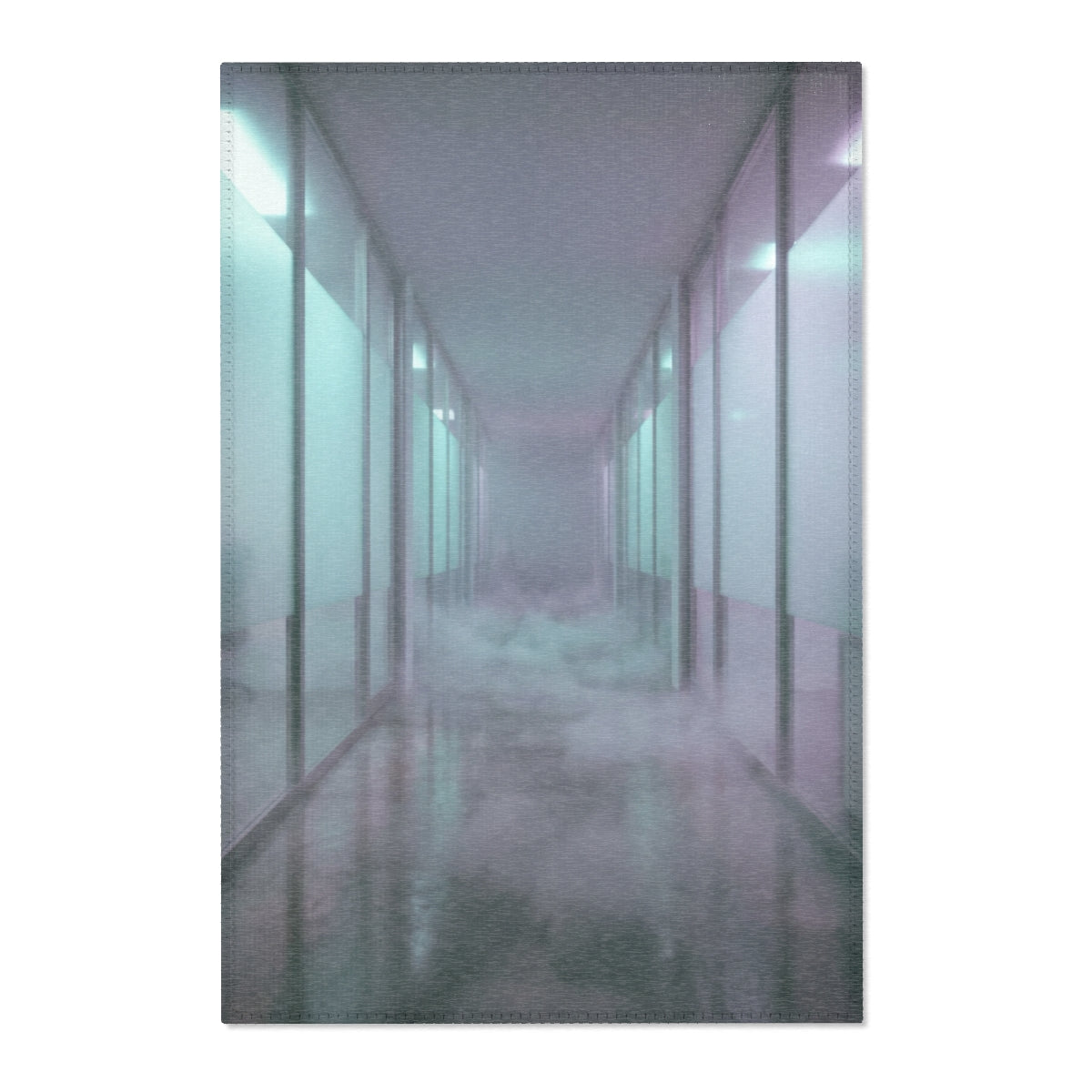 Area Rug - Lost Corridor Modern Area Rug | Echovira Gallery