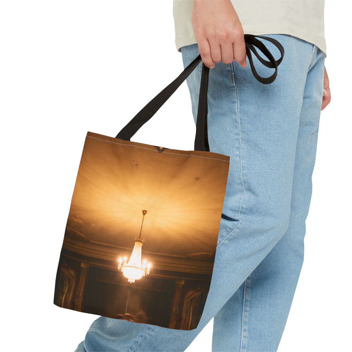 Tote Bag - The Last Waltz Cinematic Ballroom Art Print |...